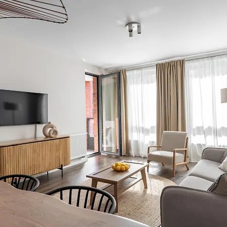 Scala 60H City Center Premium Apartments With Parking By Lion Apartments Gdansk Exterior photo
